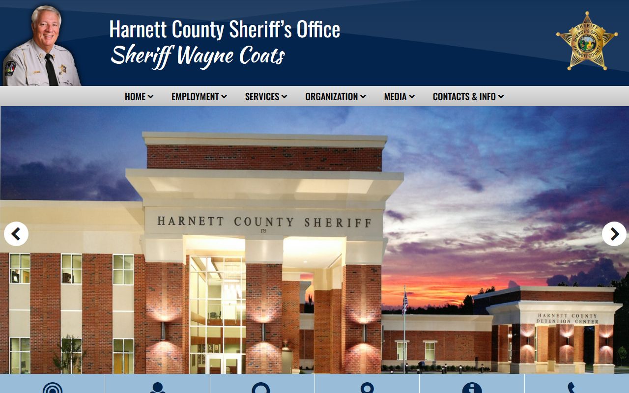 Harnett County Court Sheriff records source